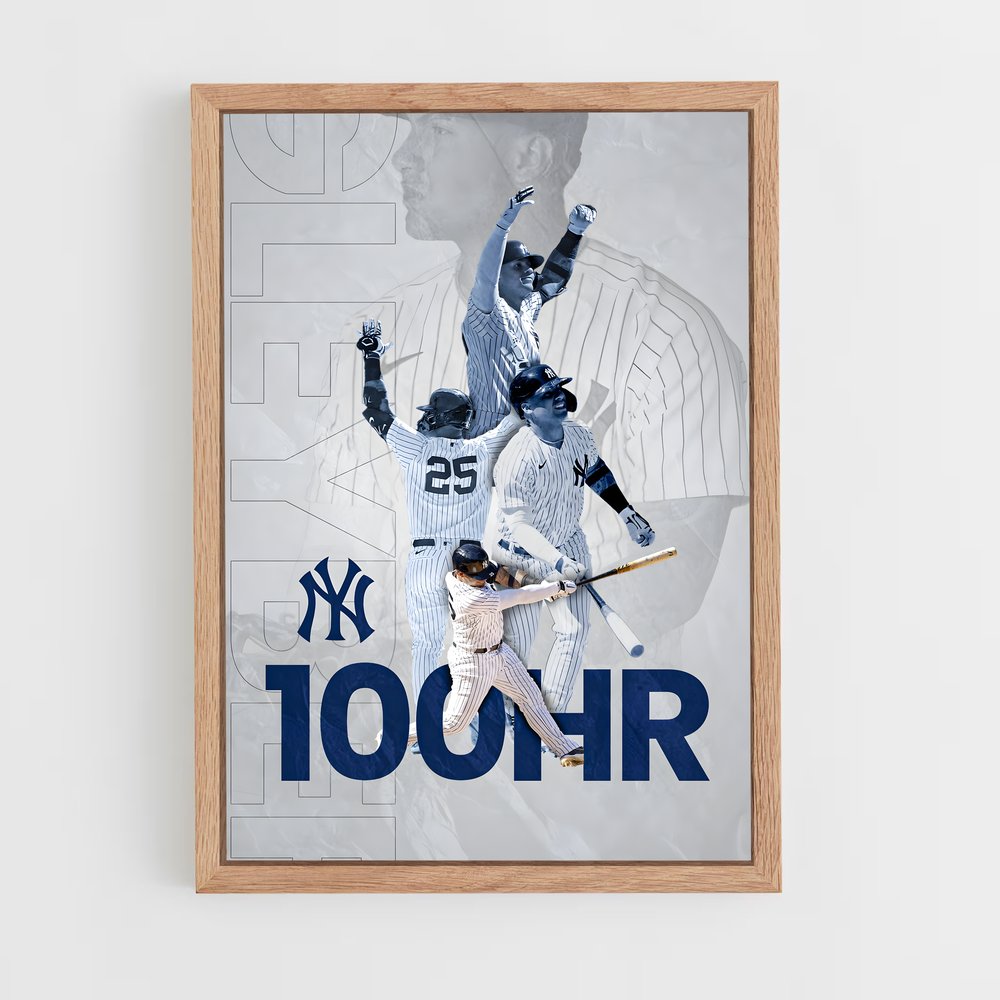 Poster Gleyber's Glory – affiche Baseball (vue 4)